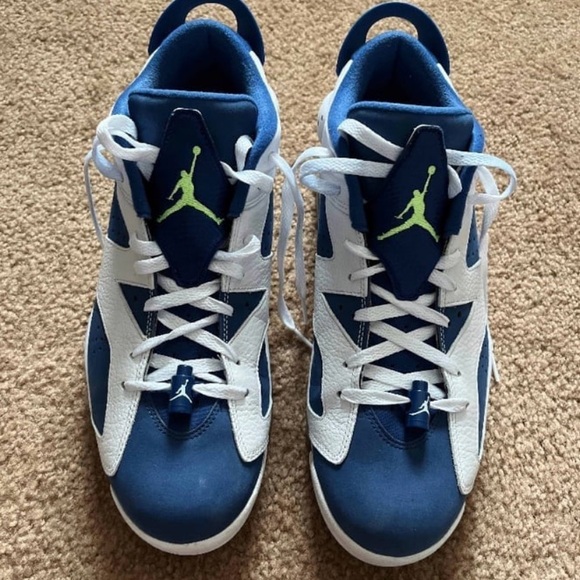 jordan retro 6 seahawks